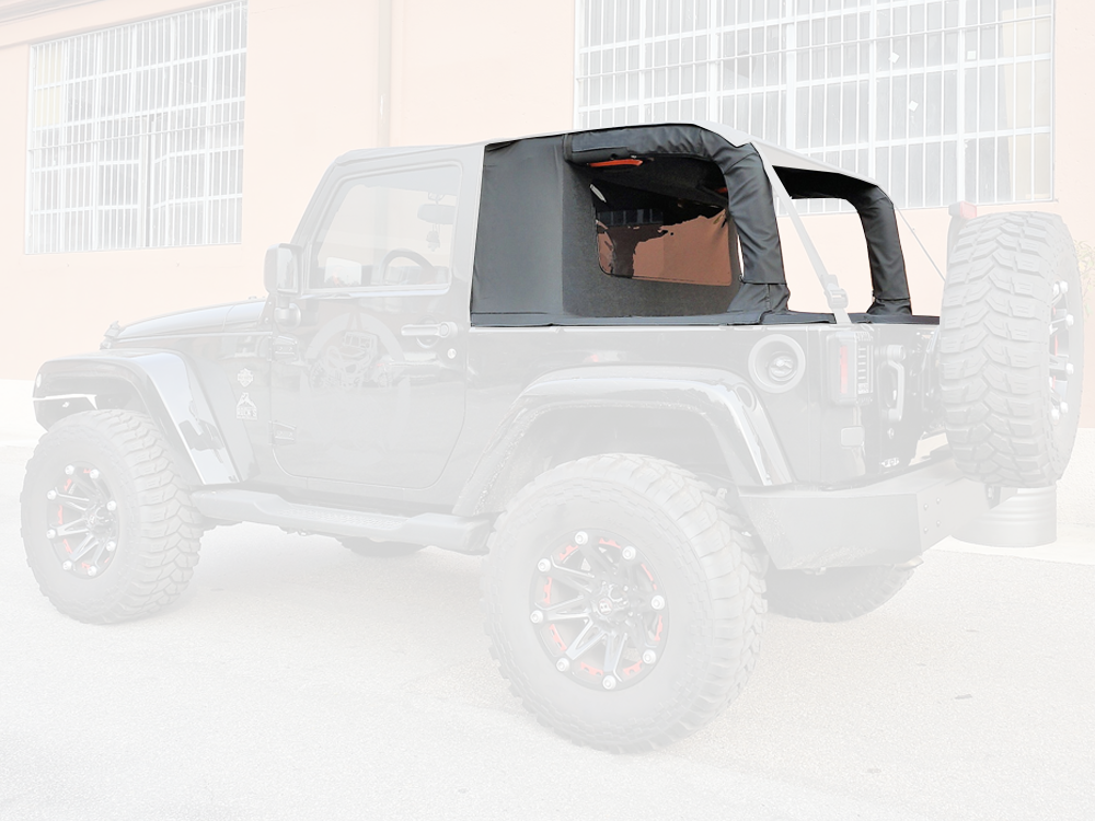 JK Cargo Windows - 2 Door