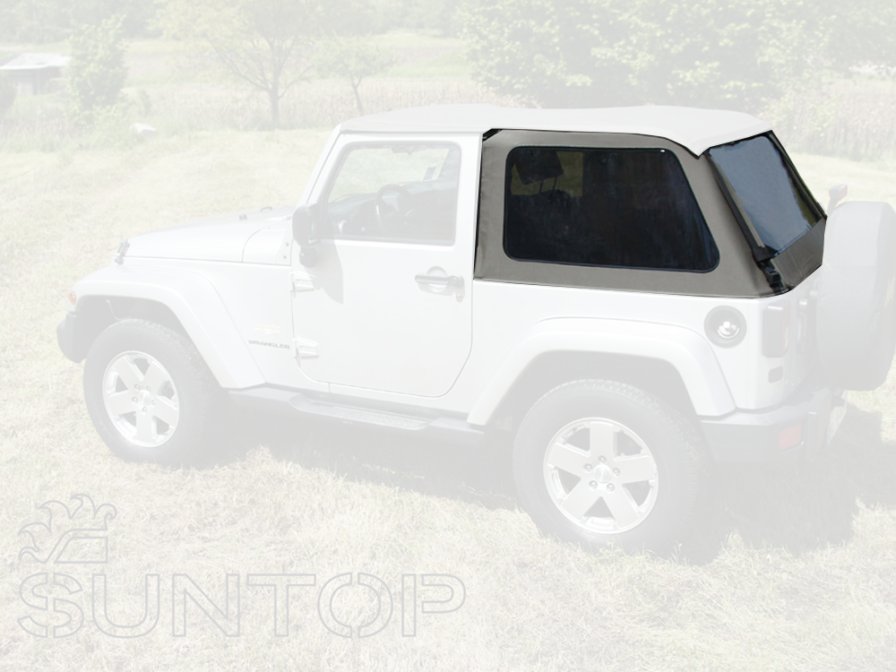 JK Fastback Windows - 2 Door